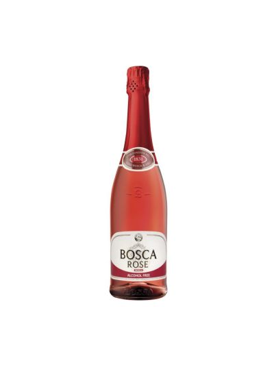 Bezalkoholisks dzirkstošais vīns Bosca Rose Semi-sweet