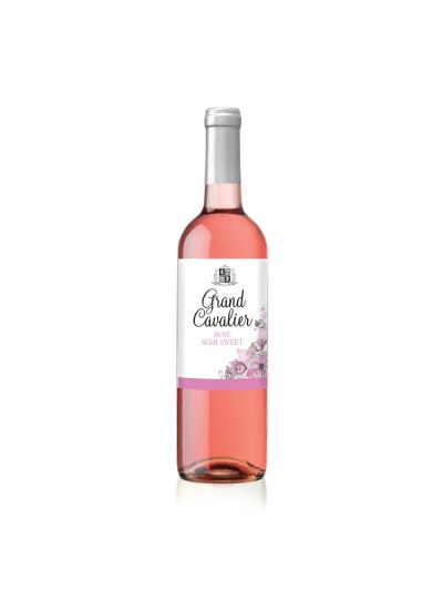 Rozā vīns Grand Cavalier Tempranillo semi sweet Rose