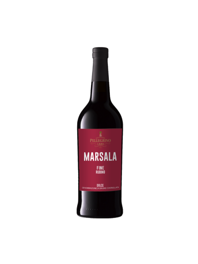 Stiprinātais vīns Pellegrino Marsala Fine Ruby