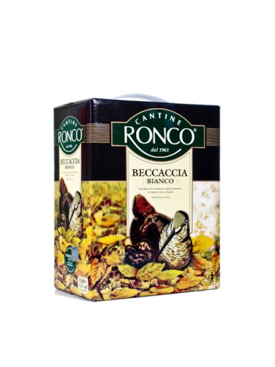 Baltvīns Ronco Beccacia Bianco Bag-in-Box