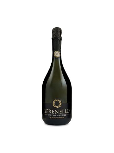 Dzirkstošais vīns Serenello Prosecco di Valdobbiadene Extra Dry