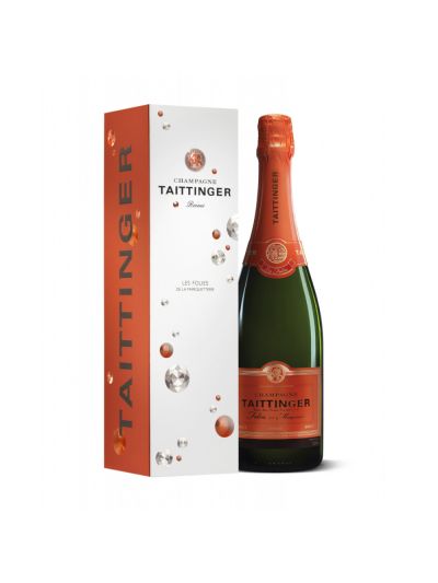 Šampanietis Taittinger Les Folies de la Marquetterie kastē