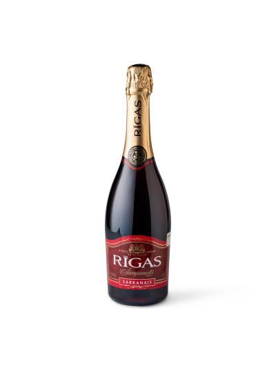 Dzirkstošais vīns Rīgas Šampanietis Sarkanais