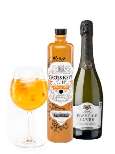 Kokteilis Orange Spritz