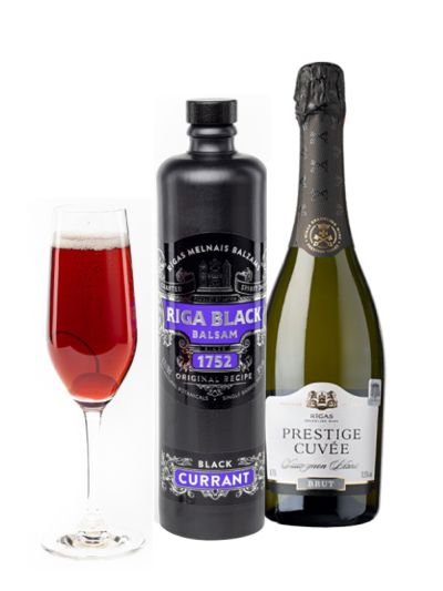 Kokteilis Riga Black Kir Royal 