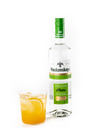 Kokteilis Peach Fizz