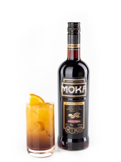 Kokteilis Moka Sunrise